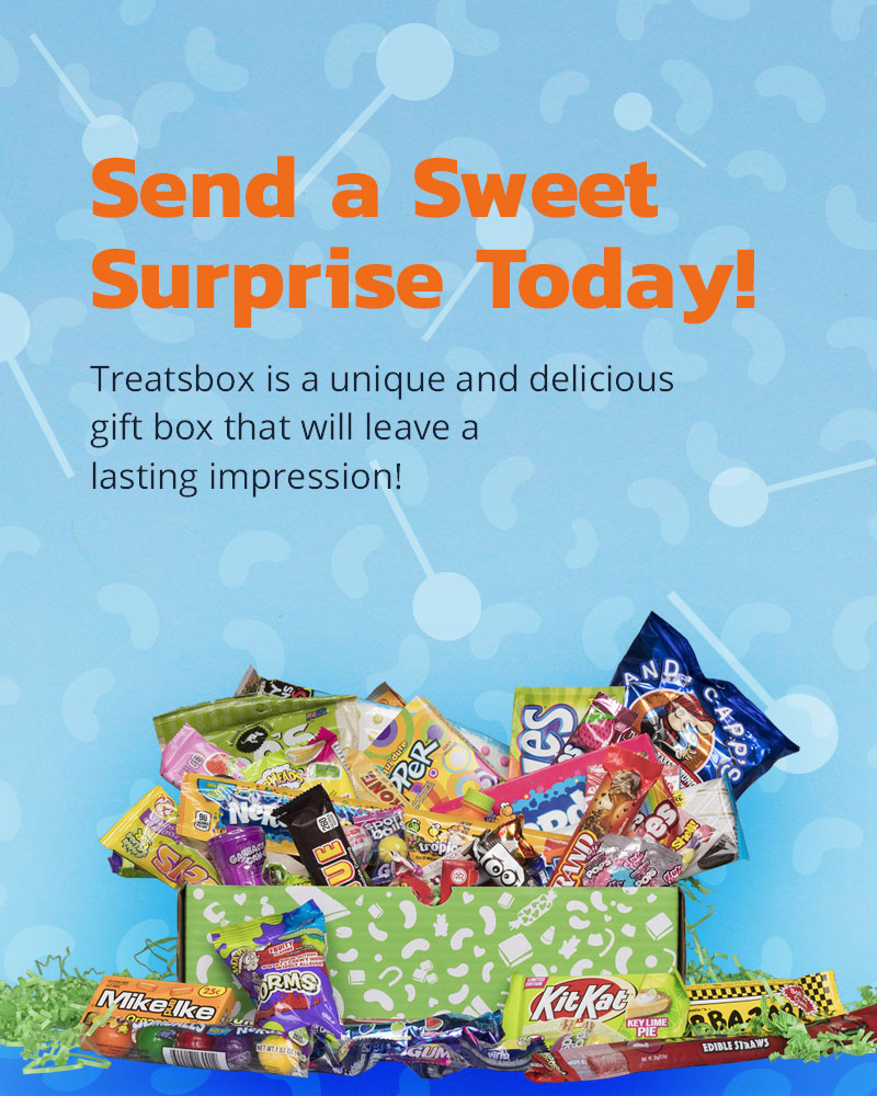 monthly candy subscription and candy gift box service